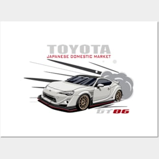 Toyota GT86, JDM Car Posters and Art